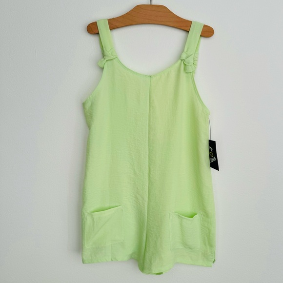 Art Class Girls Cover Up Lime Green Size L (10/12) NWT - Picture 3 of 9